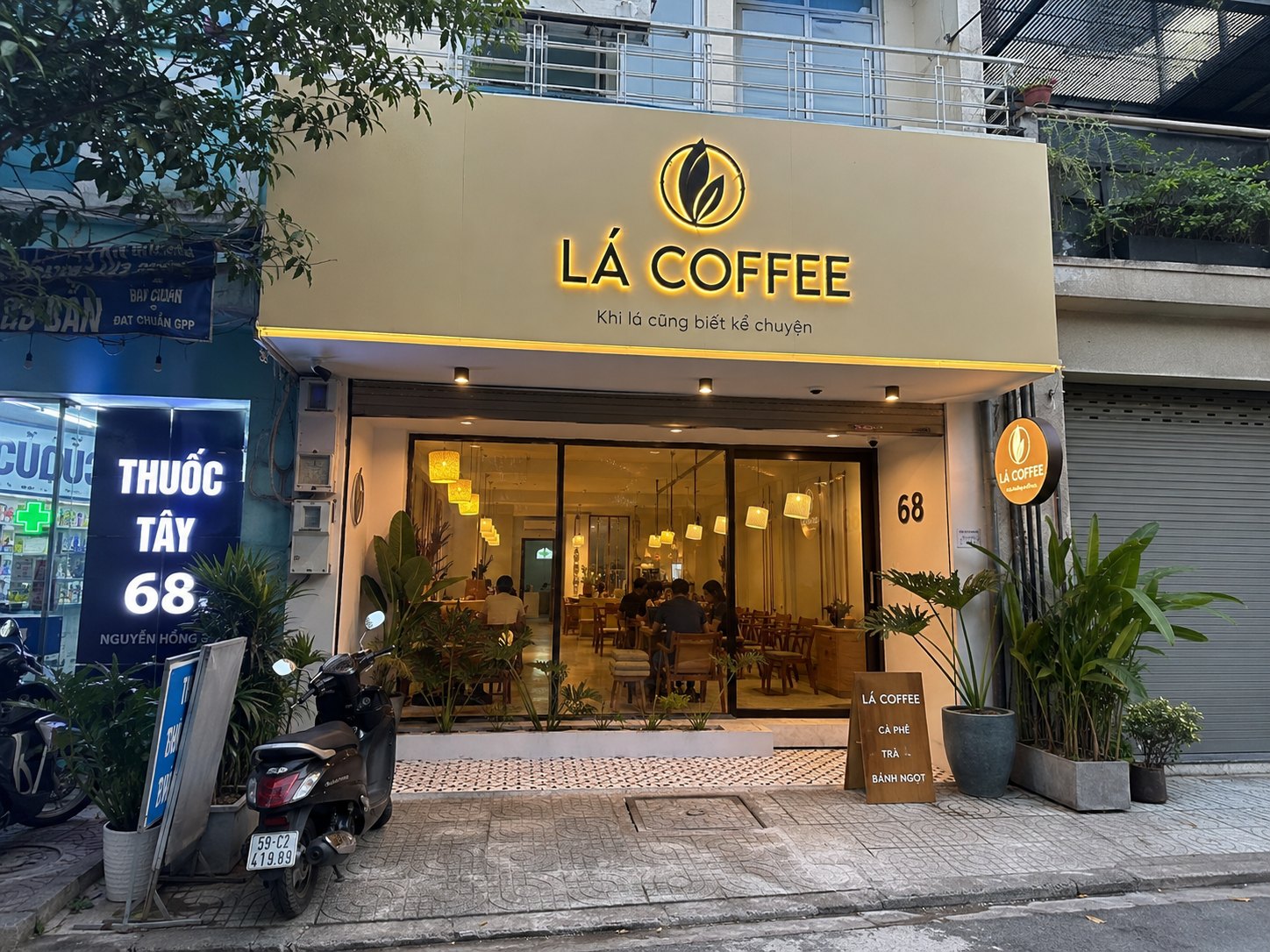 Dự án bảng hiệu cửa hàng